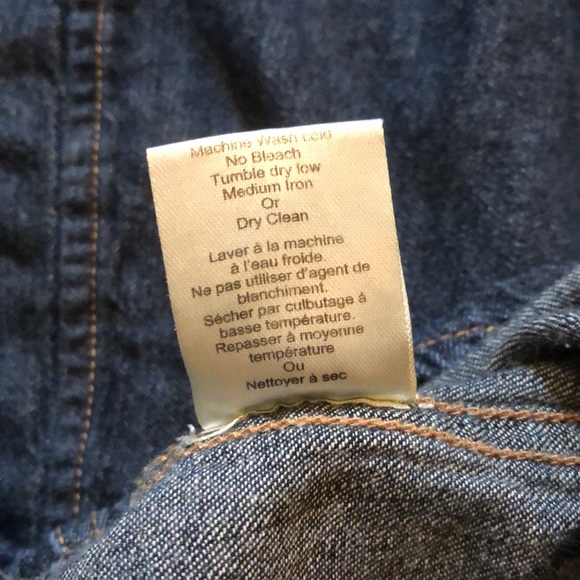 TNA Denim Button Up Shirt. - Picture 9 of 10